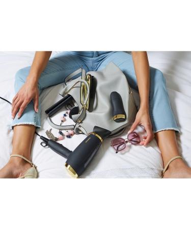 Cosmopolitan Hair Waver Curling Iron | 3 Barrel Ceramic-Coated Wand for Beach Waves | Portable Curler for Men & Women - Black & Gold - Buy Online on SooperMarket.com