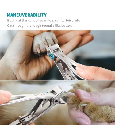 SZQHT 15mm Wide Jaw Nail Clippers for Thick Nails - Stainless Steel Ingrown Toenail Clippers for Men, Seniors & Adults - Sturdy & Sharp Design (Silver) - Buy Online on SooperMarket.com