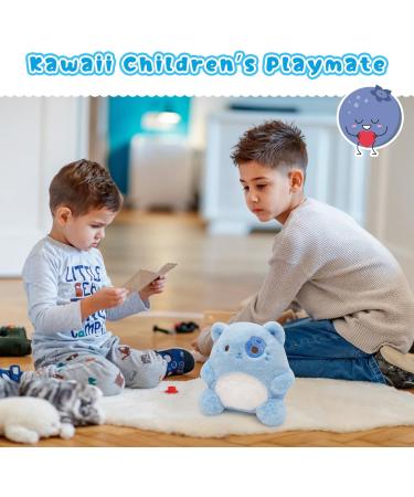 Yamepuia Blueberry Cat Stuffed Animal - Cute Plush Toy Doll for Kids and Adults - Buy Online on SooperMarket.com