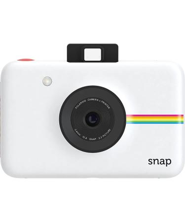 Polaroid Snap Instant Digital Camera with ZINK Zero Ink Printing - White Snow - Buy Online on SooperMarket.com