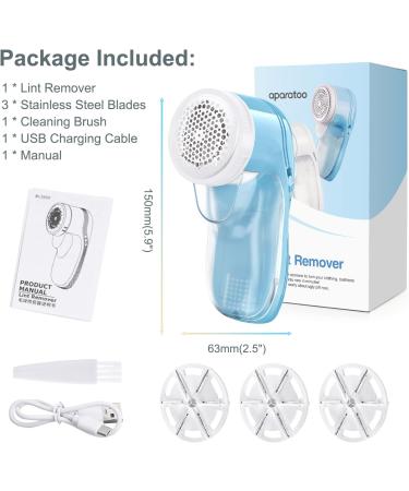 Electric Lint Remover & Fabric Shaver - USB Charging Portable Debobbler for Clothes & Carpet | Best Fuzz Pill Remover - Buy Online on SooperMarket.com