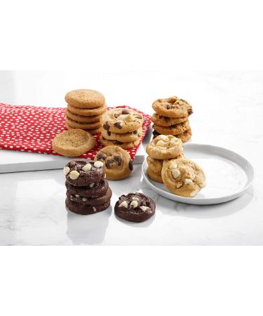 Mrs. Fields Cookies Signature 60 Nibblers Bite-Sized Cookie Tin | 5 Flavors - Buy Online on SooperMarket.com