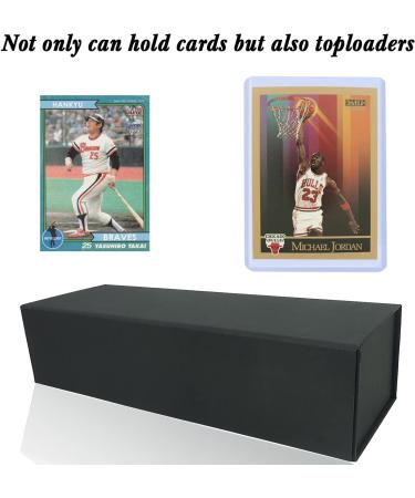 Toploader Trading Card Storage Box - 1 Pack Black | Holds 800 Count Cards - Buy Online on SooperMarket.com