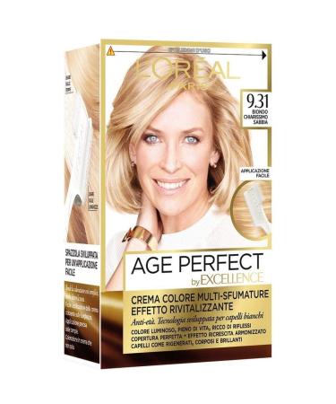 L'OREAL Perfect Age Excellence 09.31 Chiaris Blond.Sand Hair Care Products 9.31 Very Light Sand Blonde 1 piece (1 pack)