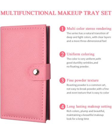 Kioiner 33 Colors Makeup Palette Kit for Girls Women Include Eyeshadow Lipstick Shading Powder Portable Wallet Cosmetic Make up Palette with Mirror and Brushes for Daily Use - Buy Online on SooperMarket.com