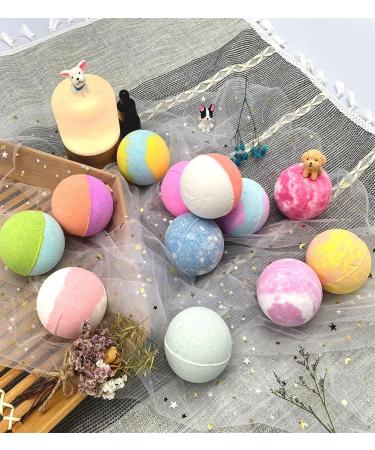 Puppy Toy Surprise Kids Bath Bombs 12 Pcs Set - Handmade Colorful Fizzies for Bubble Bath - Perfect Birthday/Christmas Gift for Girls and Boys - Buy Online on SooperMarket.com
