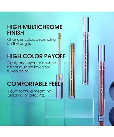 DELISOUL Multichrome Liquid Eyeshadow - Intense Color Shifting Eyeliner & Eyeshadow - Buy Online on SooperMarket.com