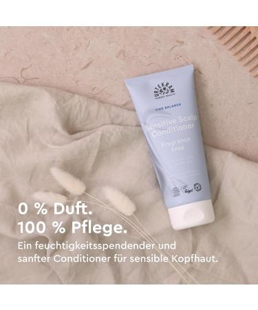Urtekram Conditioner Without Perfume - Vegan Organic Sensitive 180 ml | Natural Hair Care for Balance - Buy Online on SooperMarket.com