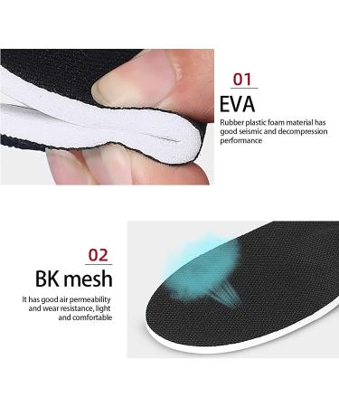 Orthotic Insoles for Heel Pain Relief - Comfortable Plantar Fasciitis Support for Men & Women - Black Orthopedic Insoles for Flat Feet - Buy Online on SooperMarket.com