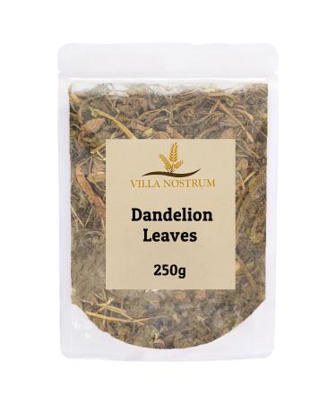 Dandelion Leaves 250g by Villa Nostrum- Dandelion Tea Dried Dandelion Loose Leaf Tea
