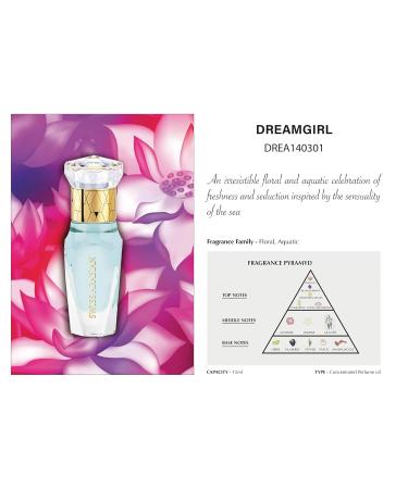 Swiss Arabian Dream Girl For Women - Luxury Products From Dubai - Long Lasting Personal Perfume Oil - A Seductive Exceptionally Made Signature Fragrance - The Luxurious Scent Of Arabia - 0.4 Oz Jasmine - Buy Online on SooperMarket.com
