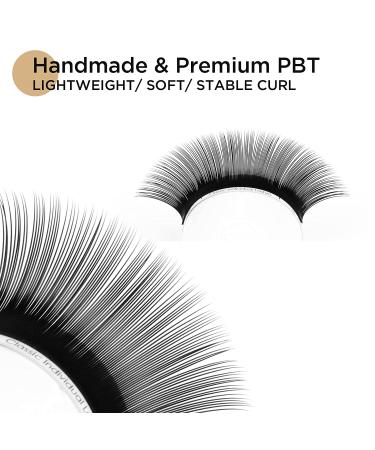 LASHVIEW Individual 0.15-C Mixed Tray Eyelash Extensions 8-15mm - Premium Soft Semi Permanent Lashes for Natural Look - Buy Online on SooperMarket.com