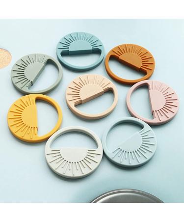 Buy Easy-to-Clean Semicircle Silicone Baby Teether Healthy & Ergonomic Design for Babies | International Shipping - Buy Online on SooperMarket.com