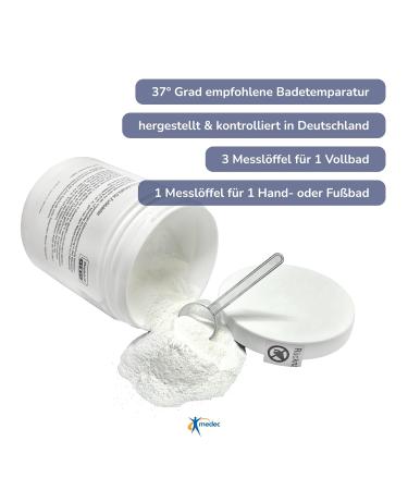 Medec Electrolyte Salt 500g | Vegan Activation Salt for Foot Baths | Wellness Bathing Additive for Full Bath & Spa - Buy Online on SooperMarket.com