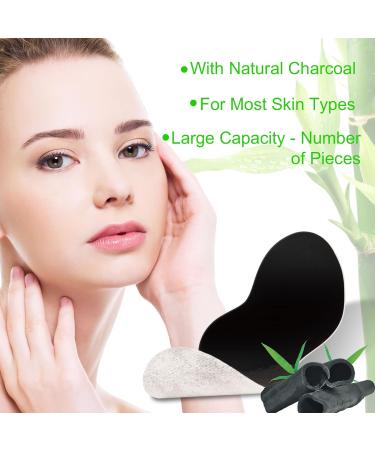 Nose Strips Blackhead Pore Strips Blackhead Remover-Deep Cleansing Charcoal Strips Nose Blackhead Remover Strips Black Head Remover Blackhead Pore Strips for Women Men(80pcs Black) - Buy Online on SooperMarket.com