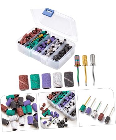 1 Set Nail Polish Set Nail Art Tools Sanding Bits for Nail Drill White Sanding Bands for Nail Drill Manicure Buffing Fine Grit Sanding Bands for Nail Drill Nail Sanding Bands Alloy Gogogmee - Buy Online on SooperMarket.com