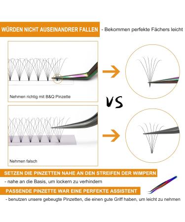 High-Quality 6D 4D 10D Eyelash Extensions - 0.07 & 0.10 C/D Curl - Available in 8-15mm | International Shipping - Buy Online on SooperMarket.com