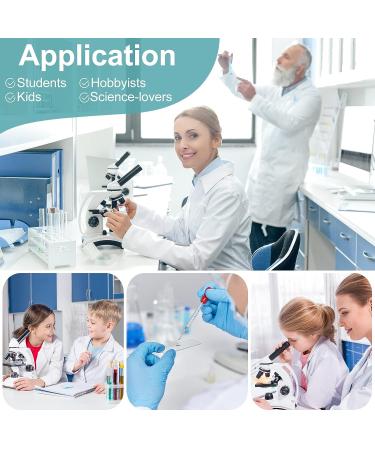 Unifrog Microscope Slides and Covers - 50 Blank Glass Slides, 100 Coverslips - for Microscopy Experiments | Suitable for Most Microscopes - Buy Online on SooperMarket.com