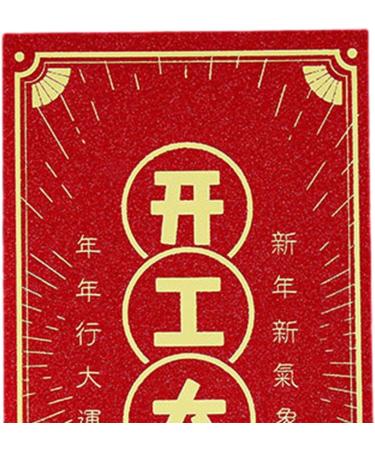 harayaa 6X Chinese Lunar New Year Red Envelopes Hong Bao Present 2024 Dragon Gifts Spring Festival Envelopes for Spring Festival Style G - Buy Online on SooperMarket.com