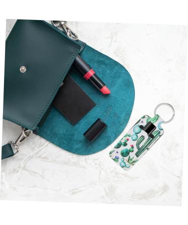 5pcs Portable Square Keychain Lipstick Storage Sleeve | Neoprene Lipstick Holder & Floating Key Rings for Boats - Shop Now - Buy Online on SooperMarket.com
