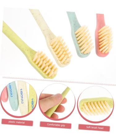 Beavorty 4-Piece Soft Toothbrush Set Gentle Teeth & Tongue Cleaning for a Healthier Smile | International Shipping - Buy Online on SooperMarket.com