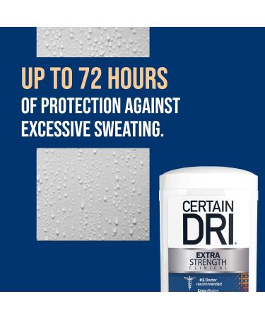 CERTAIN DRI Anti-Perspirant Solid 1.7 oz - Pack of 6 | Long-lasting Protection - Buy Online on SooperMarket.com