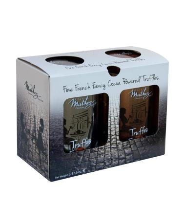 2x500g Chocolat Mathez Fine French Cocao Powdered Chocolate Truffles Fantaisie
