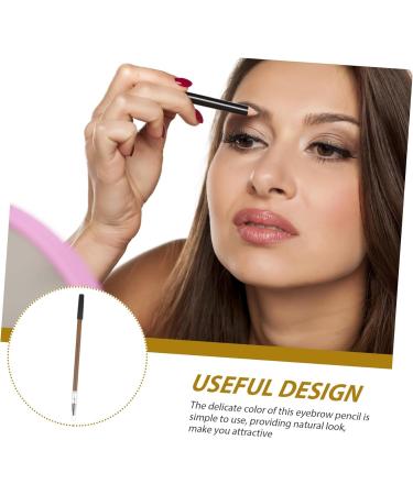 Healeved Portable Non-smudging for Wood Pencil Eyebrow Home Women Wooden Makeup - Buy Online on SooperMarket.com