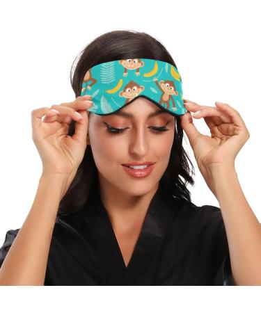 Haskirky Light Blocking Adjustable Eye Mask for Men and Women - Ideal for Travel, Yoga, Meditation, Office, and Deep Sleep - Buy Online on SooperMarket.com