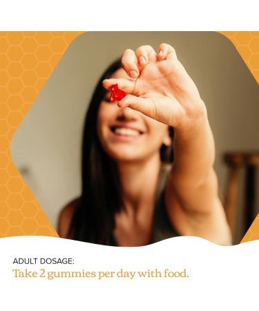 Honibe Complete Adult Multivitamin Gummies | Honey-Based Vitamins Made in Canada | Chewable Gummy Multivitamins for Women or Men | Daily Essential Vitamins and Minerals | Vegetarian Vitamin Gummies | 70 gummies | - Buy Online on SooperMarket.com