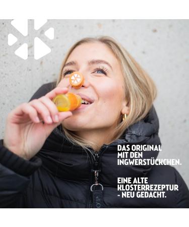 Buy Monastery Kitchen Bio Ingwer Shot Kurkuma - 28x30ml Vegan Turmeric & Ginger Shots | Natural & Additive-Free Energy Boost - Buy Online on SooperMarket.com
