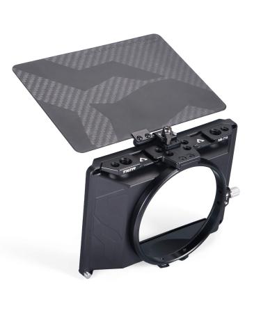 Tiltaing Mini Matte Box - Lightweight Filter Support with Top Flag for DSLR or Small Cine-Style Cameras Lenses | MB-T15