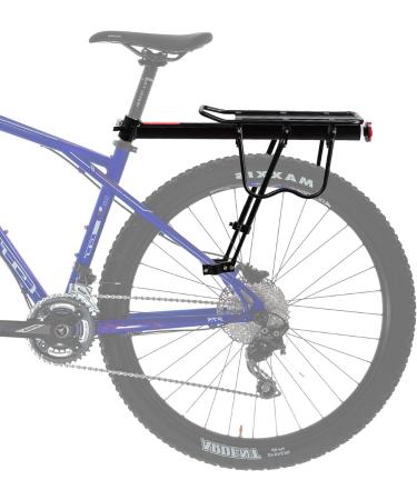 Voilamart Rear Bike Rack - Adjustable Aluminum Alloy Cargo Rack | 120 lbs Capacity | Easy Install - Buy Online on SooperMarket.com