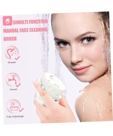 NOLITOY Silicone Cleansing Brush | Multi-Function Face Massage Scrubber | Deep Cleaning Pore Oil Remover | International Shipping Available - Buy Online on SooperMarket.com