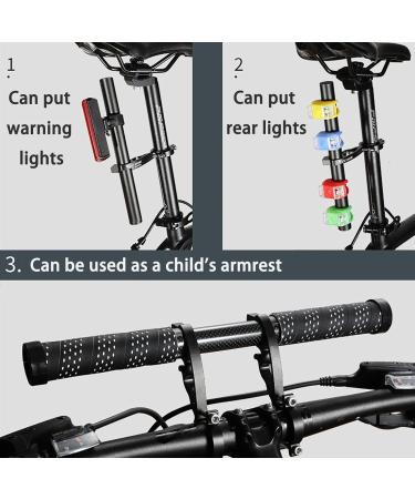 Bike Bicycle Double Handlebars Extender | Aluminum Alloy | 20CM Extension | Bike Mount Accessories - Buy Online on SooperMarket.com