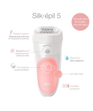 Braun Fem Epilator SE5-895 Beauty Set - Fast & Efficient Hair Removal - Buy Online on SooperMarket.com