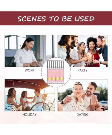 Women Pheromone Perfume Perfume Oil for Her Cute Urges Perfume 0.37fl Oz(10ml) roll-On Cologne-Midnight Temptation- Long Lasting Fragrance-Gift l(4pcs) (fragrance B) (4 pcs) - Buy Online on SooperMarket.com
