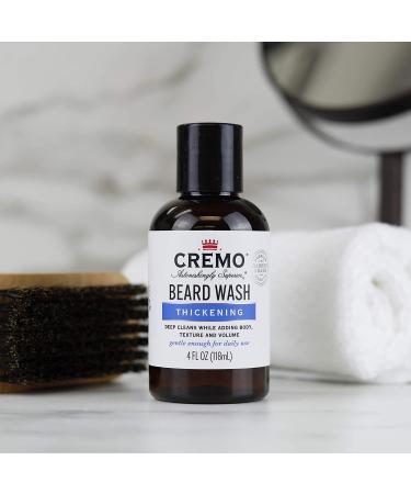 Cremo Beard Wash Thickening 4 fl oz | Ultimate Clean & Volume for Beards - Buy Online on SooperMarket.com