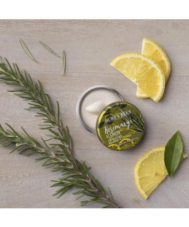 Burt's Bees Rosemary Lemon Lip Butter 0.4oz - 6 Tins | 100% Natural Moisturizing Lip Balm | Pack of 1 - Buy Online on SooperMarket.com