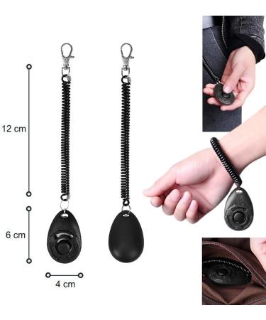 Jaimela Dog Whistle & Clicker Set | Professional Dog Training Accessories | Standardized Frequency Training Tools - Buy Online on SooperMarket.com