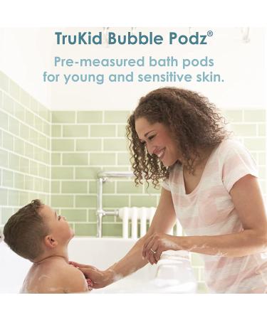 TruKid Bubble Podz Lavender Bubble Bath for Baby & Kids - Gentle, pH Balanced, Natural Ingredients - 24 Count - Buy Online on SooperMarket.com