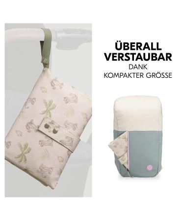 Hauck Disney Diaper Bag - Change N Walk Baby Organizer with Wrap Pad & Loop | Waterproof Simba Beige - Buy Online on SooperMarket.com
