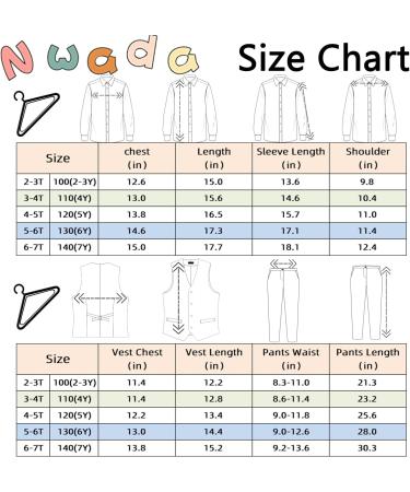 Nwada Boys 4pcs Gentleman Suits Set | Boys Wedding Outfit Blue | Kids Blazer, Pants, Waistcoat, Shirt, Bowtie | Child Tuxedos | 3-4 Years - Buy Online on SooperMarket.com