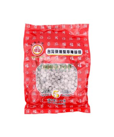 Vmart WuFuYuan Black Boba Tapioca Pearls 1kg