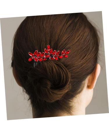 Gogogmee Bridal Headwear Hair Comb Bridal Hair Accessories Hair Side Comb Wedding Hair Accessories for Brides Diamond Hair Accessories Wedding Hair Clips for Brides - Buy Online on SooperMarket.com