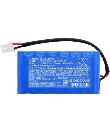 Replacement Battery for Twenty Elite S+ Quad 5200mAh 25.9V - Compatible with Part Numbers 050Z38600A 075Z60900A | International Shipping Available - Buy Online on SooperMarket.com