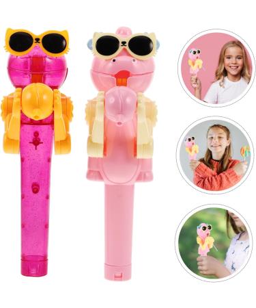 NAMOARLY 2pcs Lollipop Machine Lollipops Lolly Pops Candy Tots Toys Sucker Holder Lollipop Holder Bag Plastic - Buy Online on SooperMarket.com