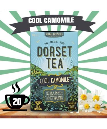 Dorset Tea Pick N Mix - Choose From 8 Flavours | Strawberries & Cream Cool Earl Grey Foraged Fruits Ginger & Sunshine Pure Green-Tea Wild About Mint Sunshine Lemon - Pack of 5 - Buy Online on SooperMarket.com