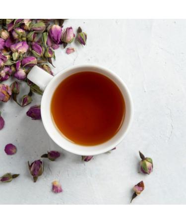 Zyanna Rose Black Tea - Premium Loose Leaf Tea with Rose Petals - 100g (3.53oz) - 50 Cups - Natural Ingredients - Brew Hot or Iced Tea - Buy Online on SooperMarket.com