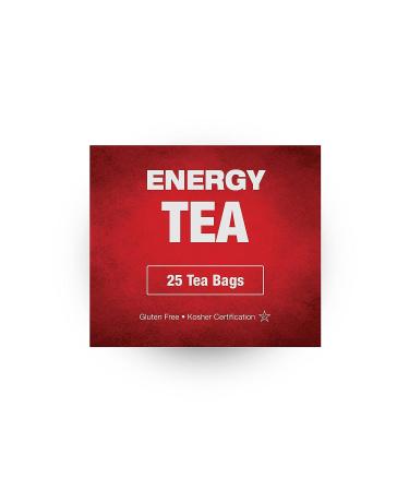 Total Tea Energy Tea Bags with Caffeine - Mixed Berry Flavored Green Tea for Focus & Stamina (25 Tea Bags) - Buy Online on SooperMarket.com